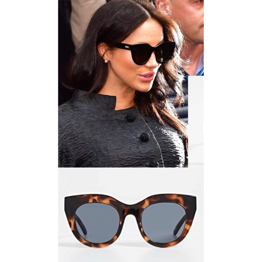 Le Specs Air Heart 51mm Sunglasses in Tortoise!
